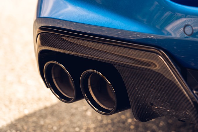 BMW M8 Competition exhaust 2019
