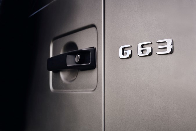 Mercedes G63 boot badge