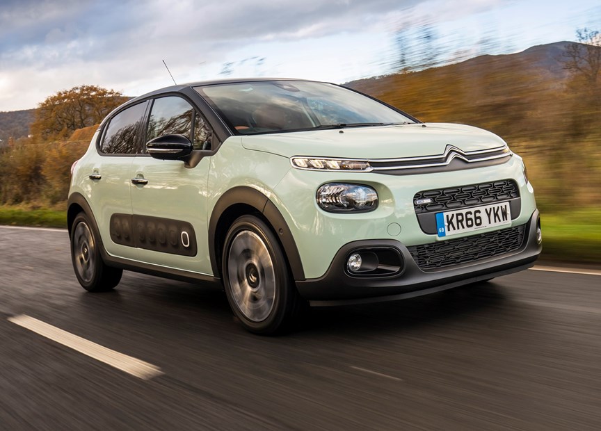 Citroen 2017 C3 Hatchback driving