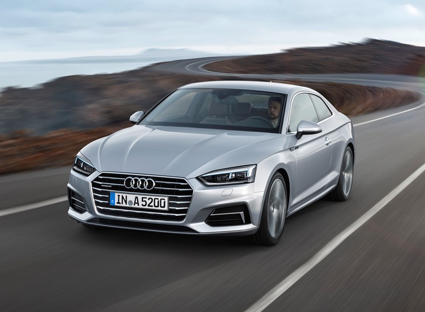 Audi 2016 A5 Coupe Driving
