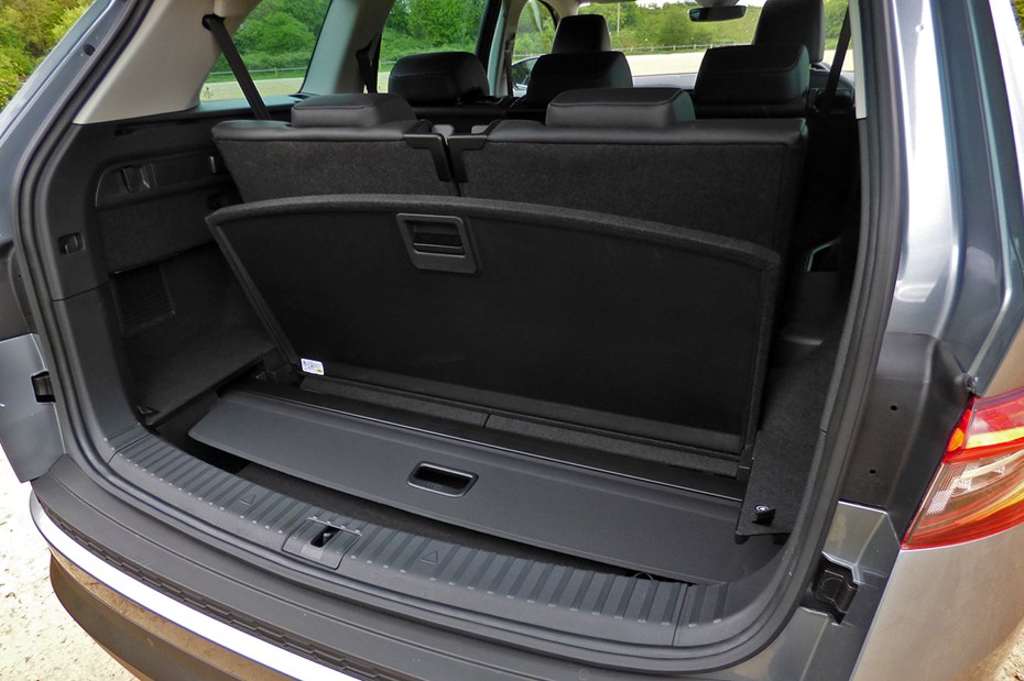 Skoda Kodiaq SE L 2.0 TSI boot storage 2017