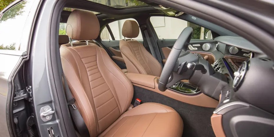 Mercedes-Benz E-Class review, front seats