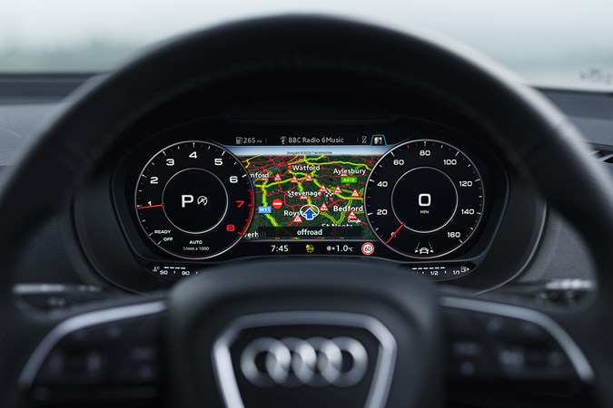 Audi Q2 (2021) Virtual Cockpit view