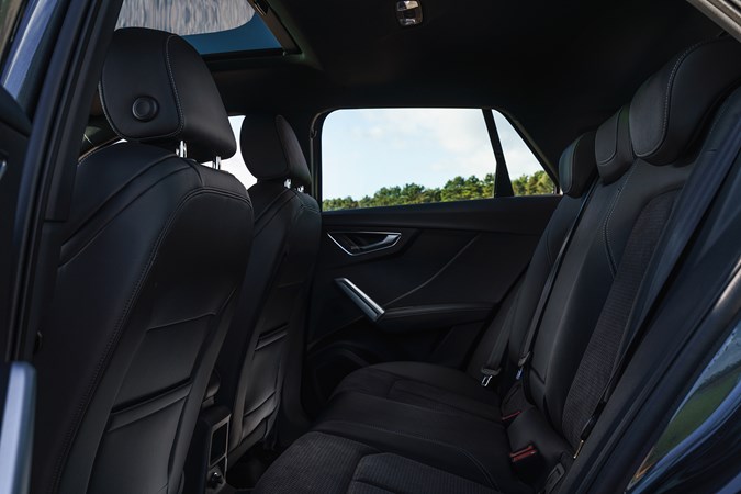 Audi Q2 (2021) rear seats