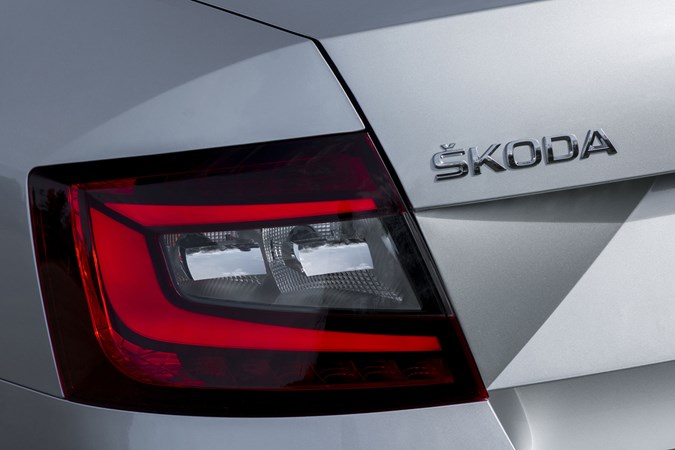 2017 Skoda Octavia rear lights