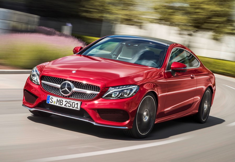 Mercedes-Benz C-Class Coupe 2016 Driving