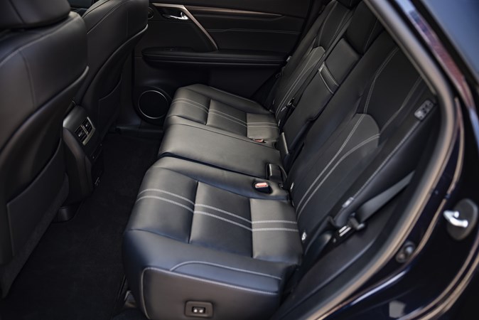 Lexus RX rear seats