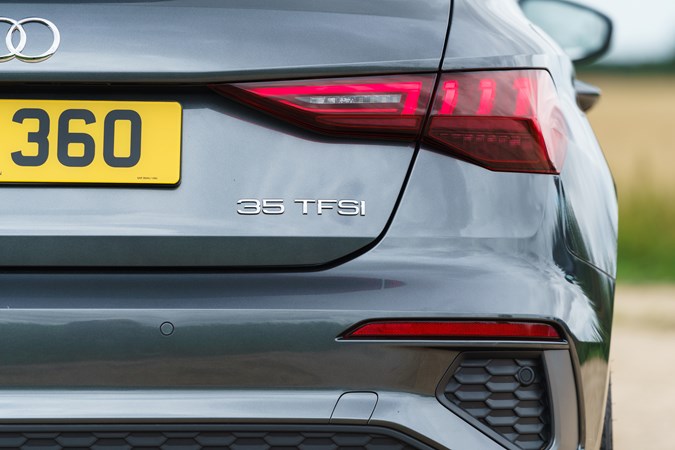 Audi A3 Sportback (2020) boot badge