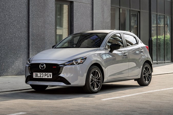 Mazda2 grey front 2023