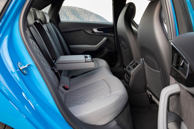 2019 Audi A4 rear seats