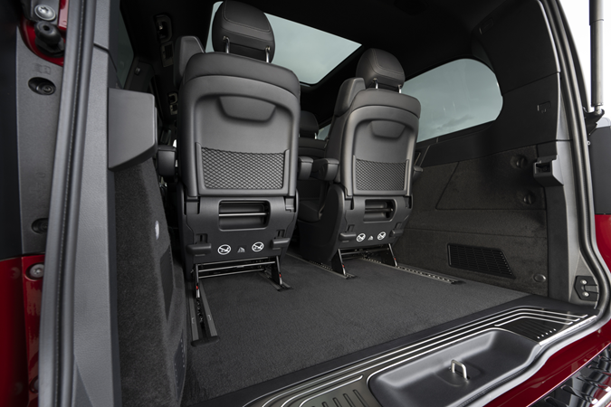 Mercedes-Benz EQV (2024) boot space