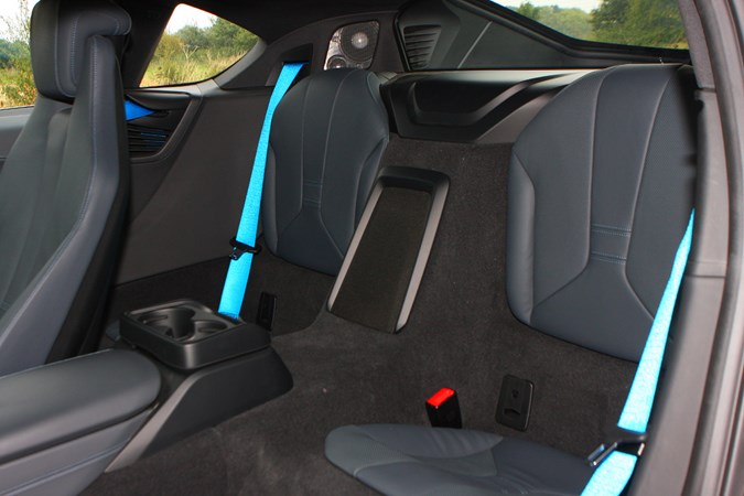 BMW i8 back seats 2019