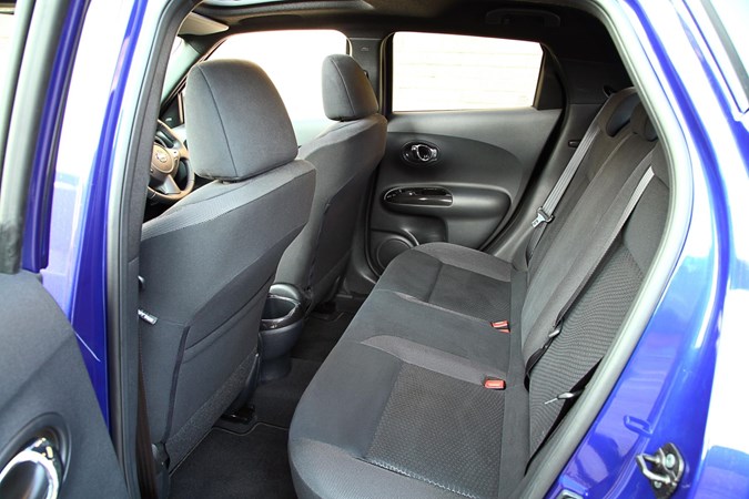 Nissan Juke rear seats