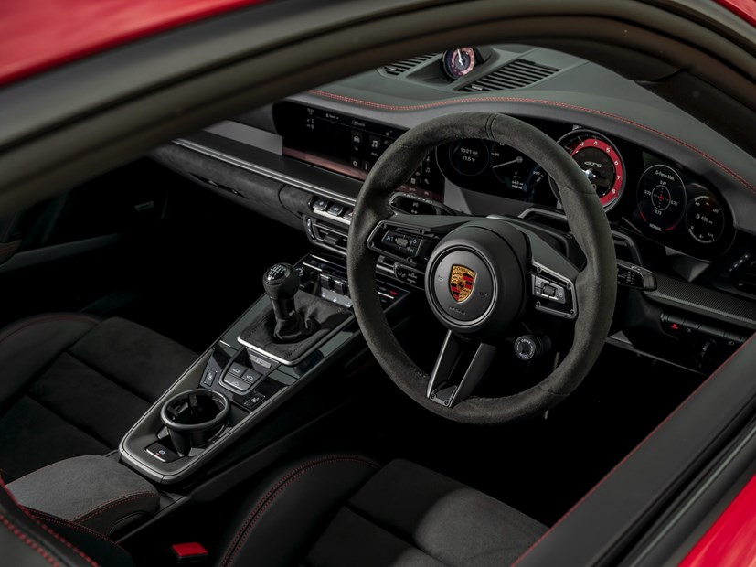 2022 Porsche 911 GTS interior