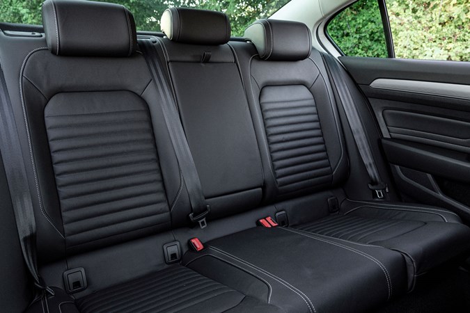 2019 VW Passat rear seats