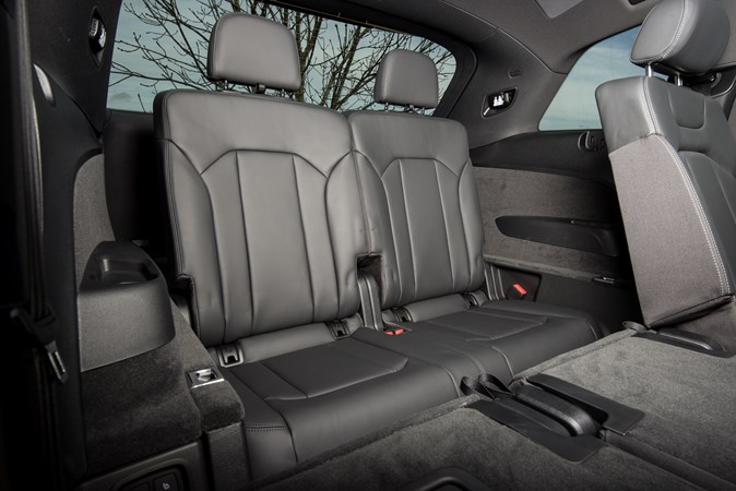 Audi Q7 rearmost seats 2019