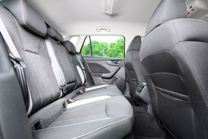 Skoda Kamiq rear seats