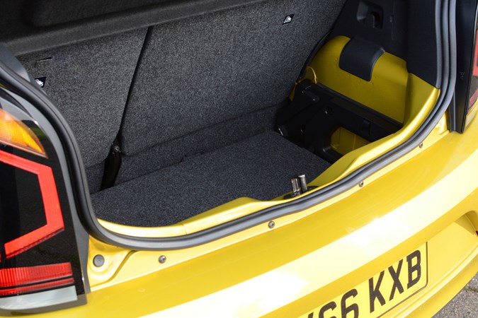 VW Up - boot area