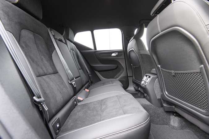 Volvo XC40 Recharge (2024) rear seats