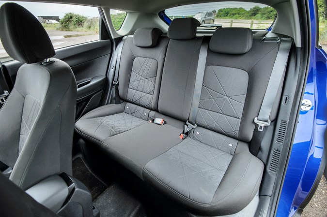 Hyundai Bayon rear seats
