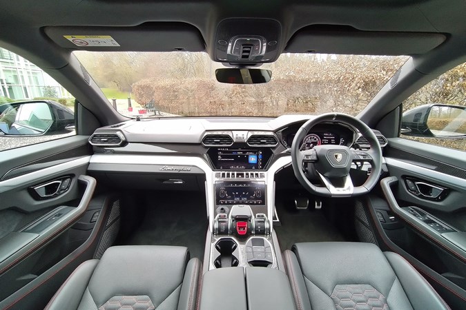 Lamborghini Urus (2021) interior view