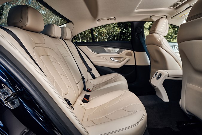 Mercedes-Benz CLS (2021) review, rear seats