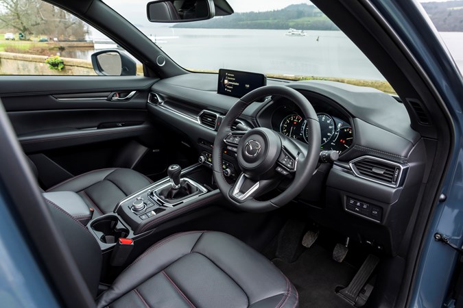 Mazda CX-5 review (2022) interior - dashboard